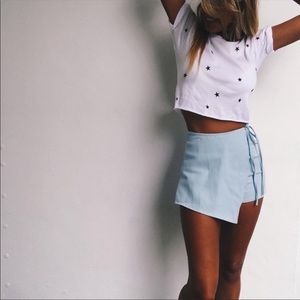 New LF light Denim Skort